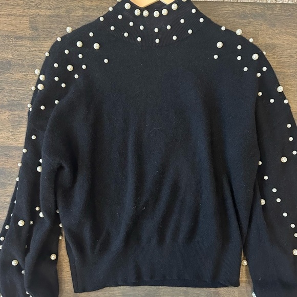 Charter Club Cashmere Pearl Sweater - Picture 1 of 2